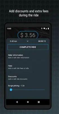 Blumeter - Fare meter for priv android App screenshot 0